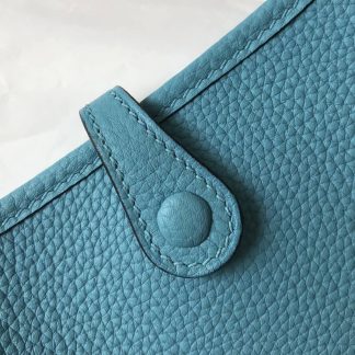 Replica Hermes Evelyne Mini Clemence Leather Bag