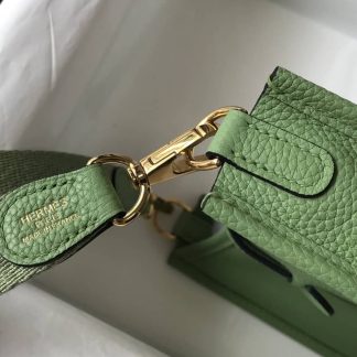 Replica Hermes Evelyne Mini Clemence Leather Bag