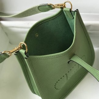 Replica Hermes Evelyne Mini Clemence Leather Bag