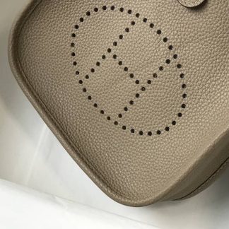 Replica Hermes Evelyne Mini Clemence Leather Bag
