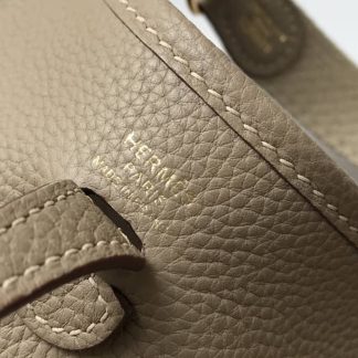 Replica Hermes Evelyne Mini Clemence Leather Bag