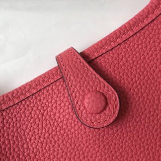 Replica Hermes Evelyne Mini Clemence Leather Bag