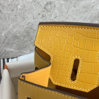 Replica Hermes Touch Birkin 30 Togo Niloticus Crocodile Leather Bag
