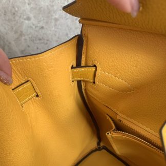 Replica Hermes Touch Birkin 30 Togo Niloticus Crocodile Leather Bag