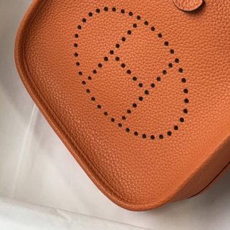 Replica Hermes Evelyne Mini Clemence Leather Bag