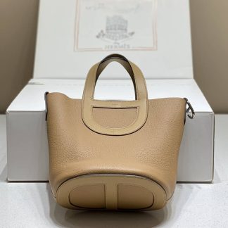 Replica Hermes In The Loop 18 Clemence Leather Bag