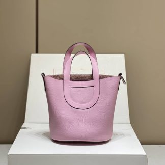 Replica Hermes In The Loop 18 Clemence Leather Bag