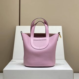 Replica Hermes In The Loop 18 Clemence Leather Bag