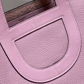 Replica Hermes In The Loop 18 Clemence Leather Bag