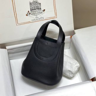 Replica Hermes In The Loop 18 Clemence Leather Bag