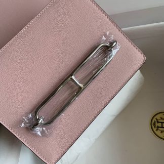 Replica Hermes Mini Roulis 18 Evercolor Leather Shoulder Bag