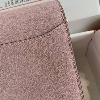 Replica Hermes Mini Roulis 18 Evercolor Leather Shoulder Bag