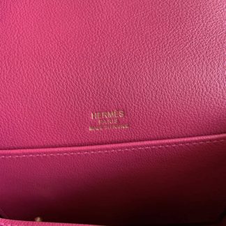 Replica Hermes Mini Roulis 18 Evercolor Leather Shoulder Bag