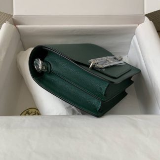 Replica Hermes Mini Roulis 18 Evercolor Leather Shoulder Bag