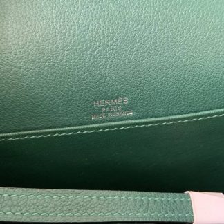 Replica Hermes Mini Roulis 18 Evercolor Leather Shoulder Bag