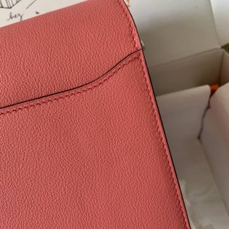 Replica Hermes Mini Roulis 18 Evercolor Leather Shoulder Bag