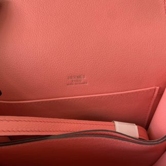 Replica Hermes Mini Roulis 18 Evercolor Leather Shoulder Bag