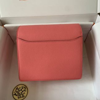 Replica Hermes Mini Roulis 18 Evercolor Leather Shoulder Bag