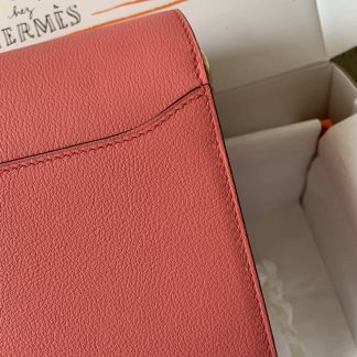 Replica Hermes Mini Roulis 18 Evercolor Leather Shoulder Bag