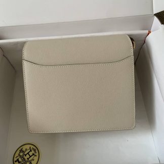 Replica Hermes Mini Roulis 18 Evercolor Leather Shoulder Bag