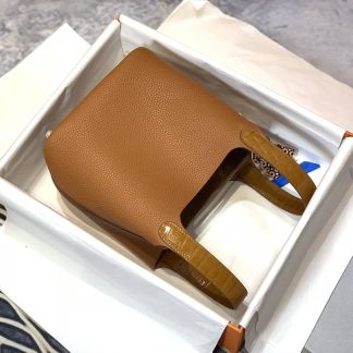 Replica Hermes Picotin Lock 22 Clemence Leather Bag
