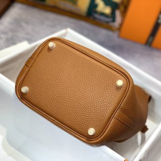 Replica Hermes Picotin Lock 22 Clemence Leather Bag