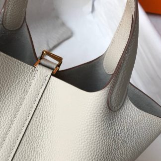 Replica Hermes Picotin Lock 18 Clemence Leather Bag
