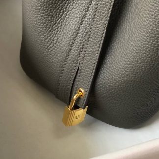 Replica Hermes Picotin Lock 18 Clemence Leather Bag