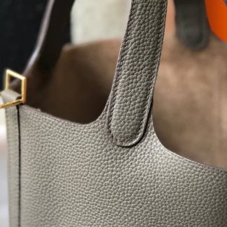 Replica Hermes Picotin Lock 18 Clemence Leather Bag
