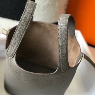 Replica Hermes Picotin Lock 18 Clemence Leather Bag