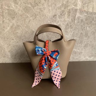Replica Hermes Picotin Lock 18 Clemence Leather Bag
