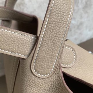 Replica Hermes Picotin Lock 18 Clemence Leather Bag