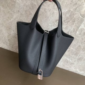 Replica Hermes Picotin Lock 18 Clemence Leather Bag