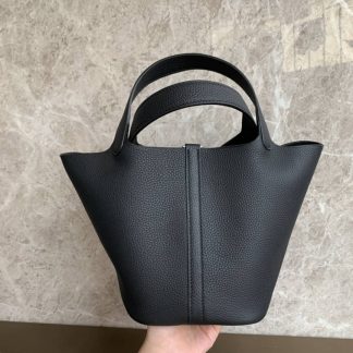 Replica Hermes Picotin Lock 18 Clemence Leather Bag