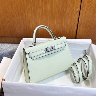 Replica Hermes Kelly Mini Epsom Leather Bag
