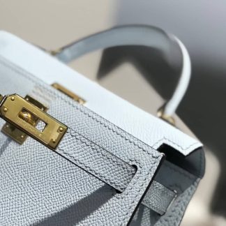 Replica Hermes Kelly Mini Epsom Leather Bag