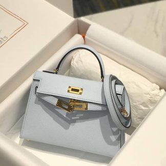 Replica Hermes Kelly Mini Epsom Leather Bag