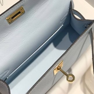 Replica Hermes Kelly Mini Epsom Leather Bag