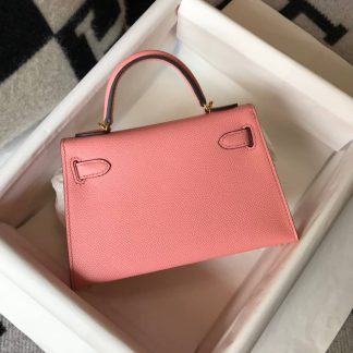 Replica Hermes Kelly Mini Epsom Leather Bag