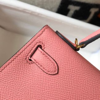 Replica Hermes Kelly Mini Epsom Leather Bag