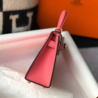 Replica Hermes Kelly Mini Epsom Leather Bag