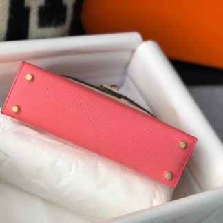 Replica Hermes Kelly Mini Epsom Leather Bag