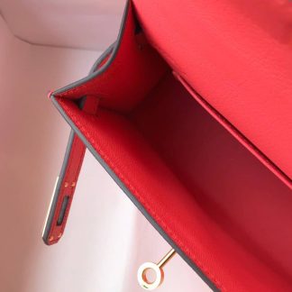 Replica Hermes Kelly Mini Epsom Leather Bag