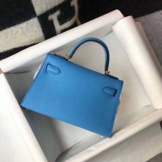 Replica Hermes Kelly Mini Epsom Leather Bag