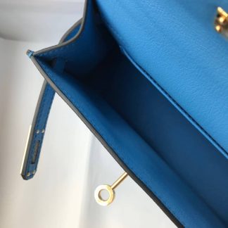 Replica Hermes Kelly Mini Epsom Leather Bag