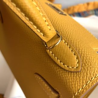 Replica Hermes Kelly Mini Epsom Leather Bag