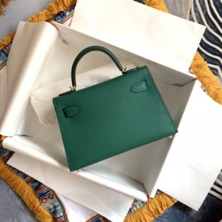 Replica Hermes Kelly Mini Epsom Leather Bag