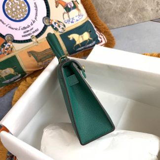 Replica Hermes Kelly Mini Epsom Leather Bag