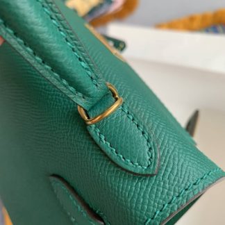 Replica Hermes Kelly Mini Epsom Leather Bag