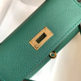Replica Hermes Kelly Mini Epsom Leather Bag